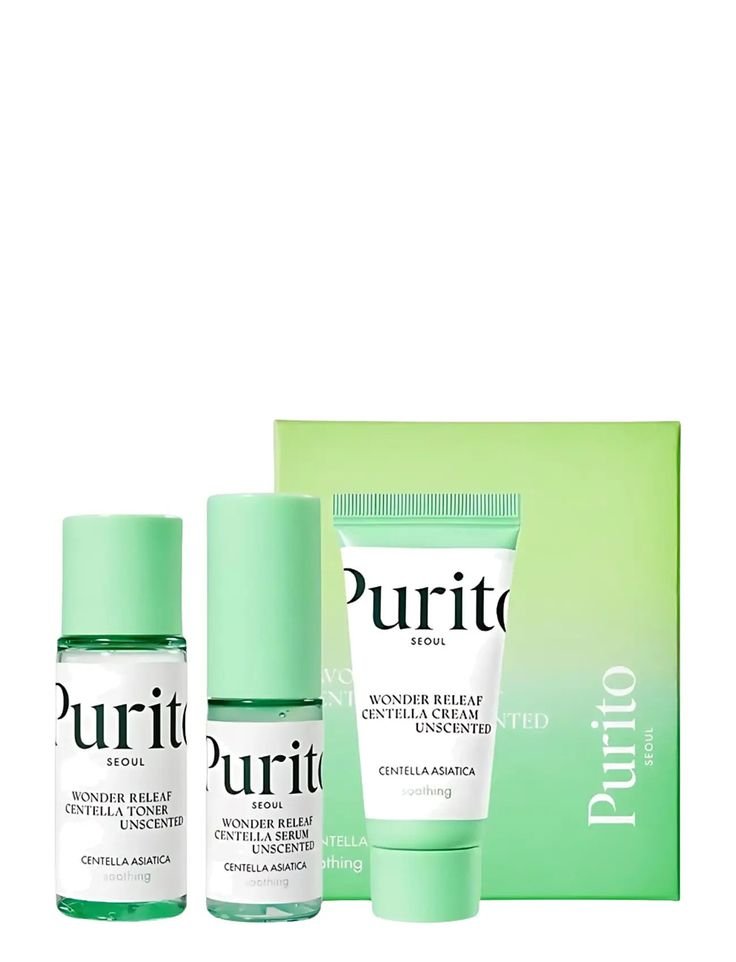PURITO WONDER RELEAF CENTELLA MINI KIT UNSCENTED